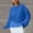 Blue, variant on Qulqfy Lightweight Sweaters Women Knitting Cotton Blue Oversized Beach Long Sleeve Sweaters Pullover Tops for Women L