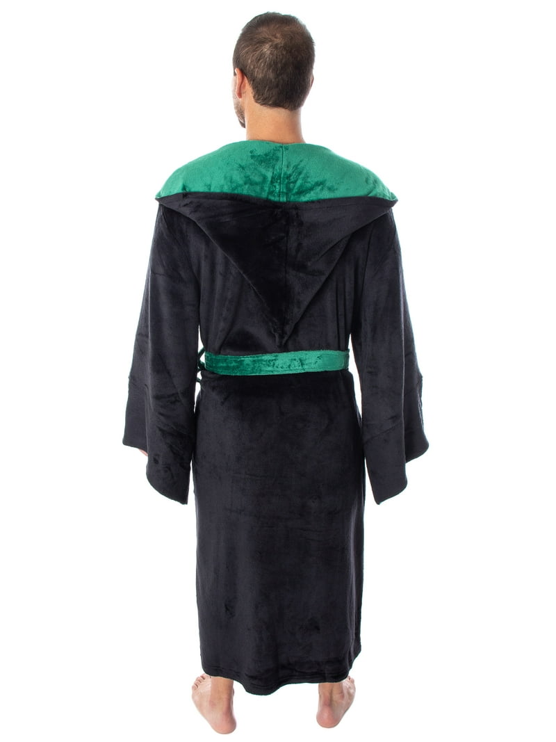 Official Harry Potter Adult Dressing Gown - Fleece Hooded Robe With Wizard Hat Hood 4 thumbnail image