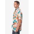 thumbnail image 3 of Men's Big & Tall Tropical Rayon Short-Sleeve Shirt, 3 of 6