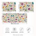 thumbnail image 2 of Yayeee Pillowcase Queen Size Set of 2 Satin Wrinkle Resistant Pillow Case, Purple Cartoon Animals, 2 of 8