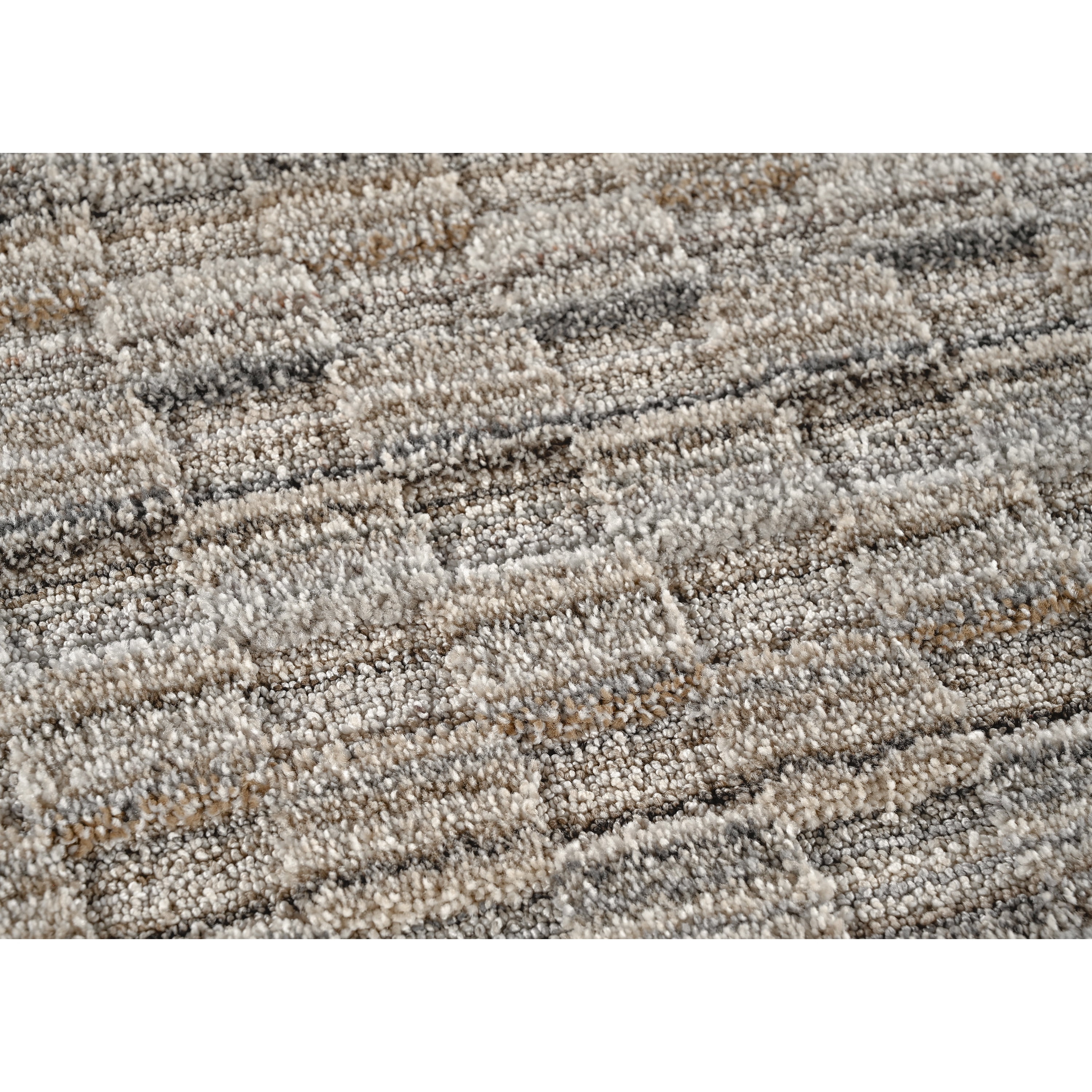 Garland Rug Studio Plush Mesh Earth Tone Indoor Area Rug, 6' x 9'