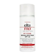 ($39 Value) EltaMD Tinted UV Clear Facial Sunscreen, SPF 46,1.7 Oz