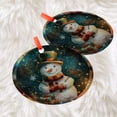 thumbnail image 3 of Festive Snowman Christmas Ornament with Holiday Gifts, Whimsical Snowman Tree Decoration, Holiday Season Ornament, Holiday Keepsake, Xmas Tree Hanging Decoration, Seasonal Gift Ide, 3 of 5