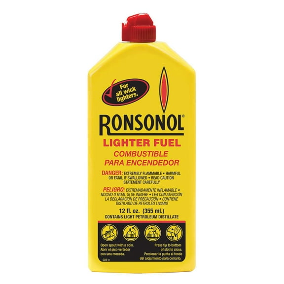 Ronson 12 Ounces Ronsonol Lighter Fuel (Each)