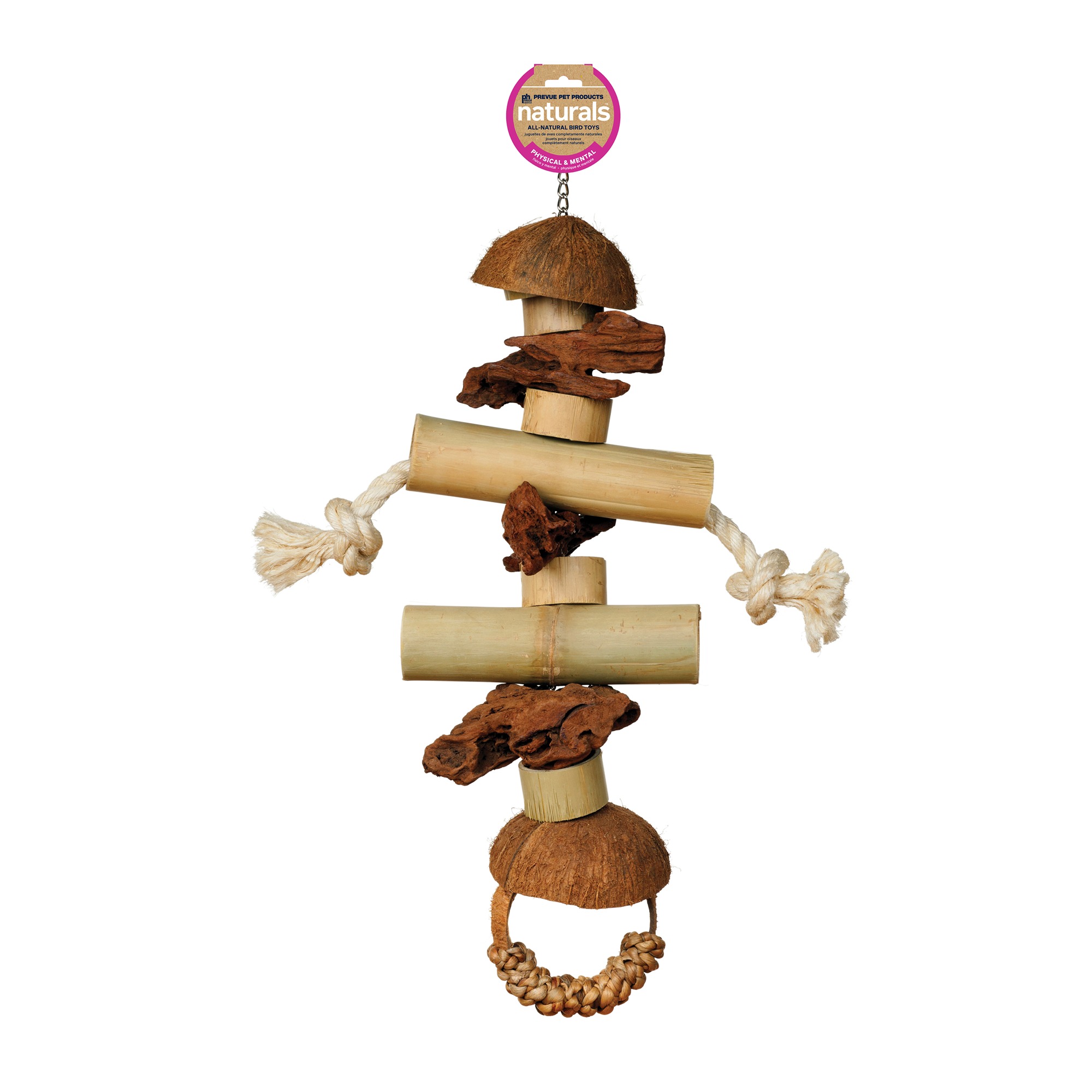 Prevue Pet Products Natural Physical & Mental Gorilla Bird Toy 62804
