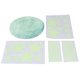 thumbnail image 1 of Wall Paper, Glowing Star Exquisite Weather Resistant Wall Sticker For Office For Bedroom Decoration ANGGREK Otros, 1 of 8
