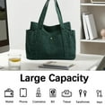 thumbnail image 7 of InsCrazy Tote Bag Travel Bag for Women Large Capacity Bags Canvas Bags Shoulder Bags Tote Bucket Bags, 7 of 7