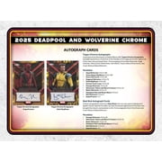 2025 Topps Chrome Deadpool Hobby Box