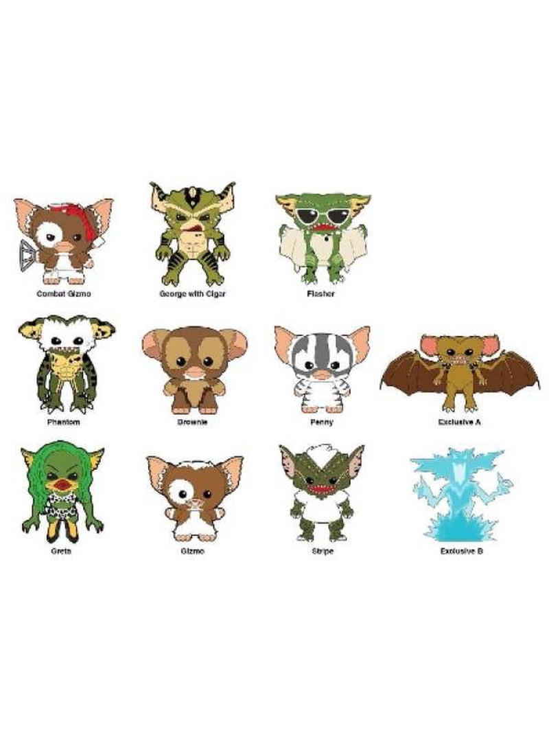 3D Figural Keyring Gremlins Series 2 Mystery Pack - Walmart.com