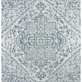 thumbnail image 2 of JONATHAN Y SANTA MONICA 8' Square Area Rug, Estrella Bohemian Medallion Textured Weave - Teal/Gray, SMB105C-8SQ, 2 of 3