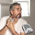 thumbnail image 1 of Electric Shaver For Men Pocket Size Mini Portable Shaver Wet And Dry Mens Shaver Usb Rechargeable Shaver Charging Easy One Button Use,Silver Electric Shaver, 1 of 9