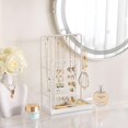 thumbnail image 2 of Soporte expositor para joyas ProCase Organizer, color blanco, 2 of 9