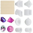 thumbnail image 2 of ZheElen Creative Festival Gift Resin Molds Set For DIY Coasters And Pendants Compact And Easy To Store B, 2 of 6