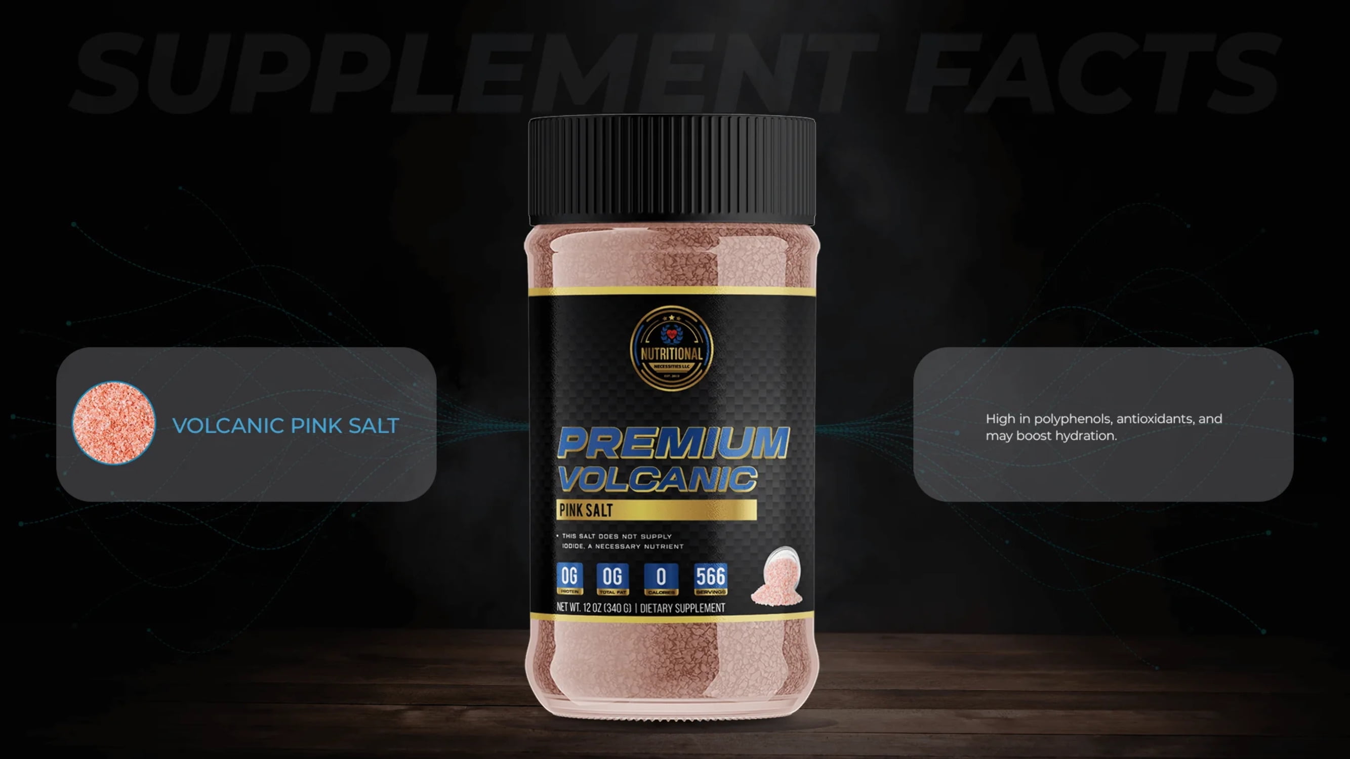 Nutritional Necessities LLC-Premium Volcanic Pink Salt