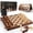 Classic, variant on INCTUO 15" Magnetic Wooden Chess Set 2 in 1 Folding Chess Board Games-2 Extra Queens-Pieces Storage Slots, Travel Chess Game Set for Adults & Beginner