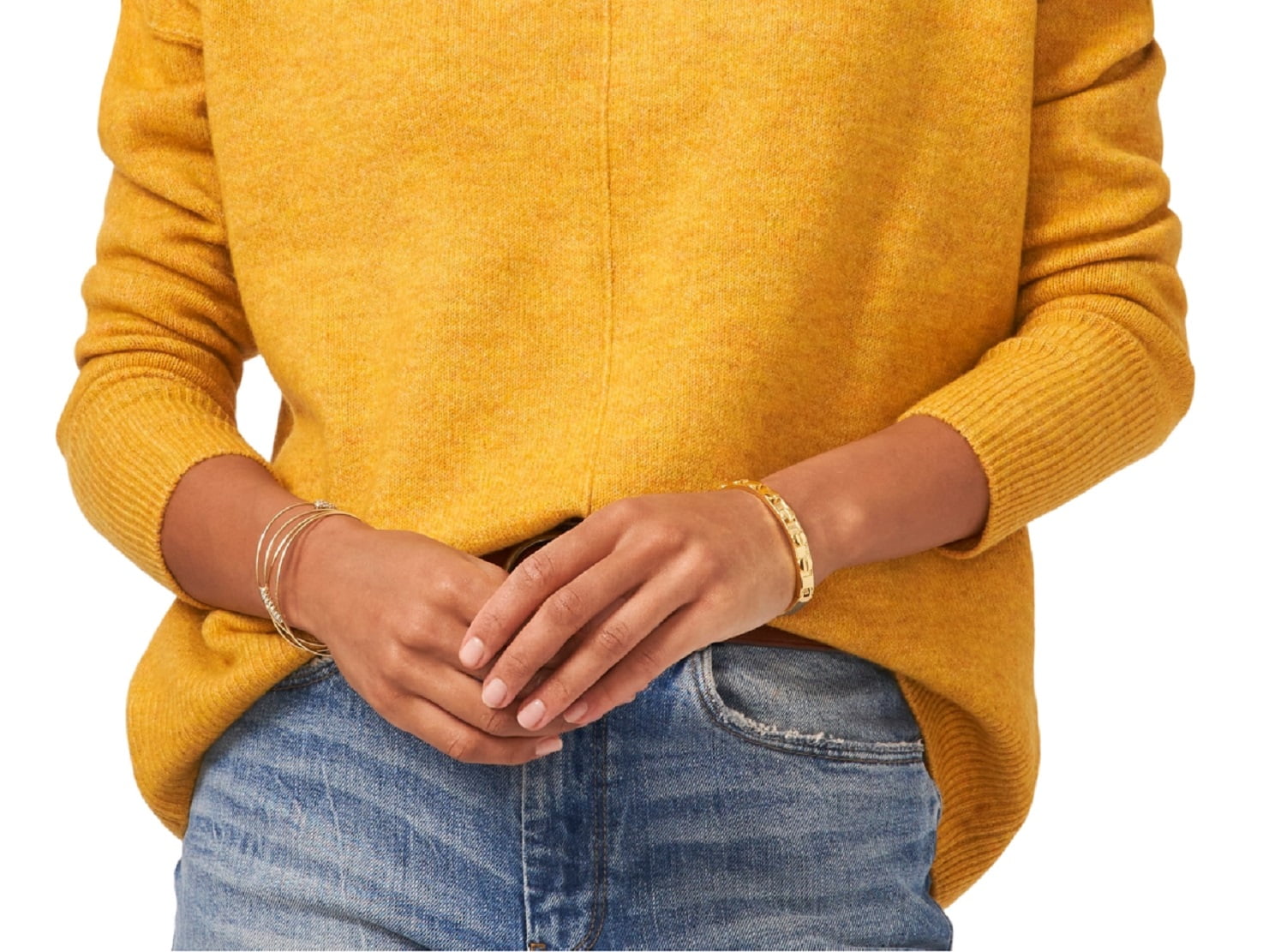 center seam crewneck sweater vince camuto