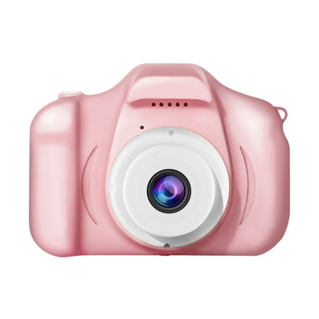 Image of 1Pack Pink iMounTEK Kids Digital Camera w/ 12MP 1080P FHD Video Camera 4X Digital Zoom Games Shockproof Child Camcorder for 3-10 Years Boys Girls