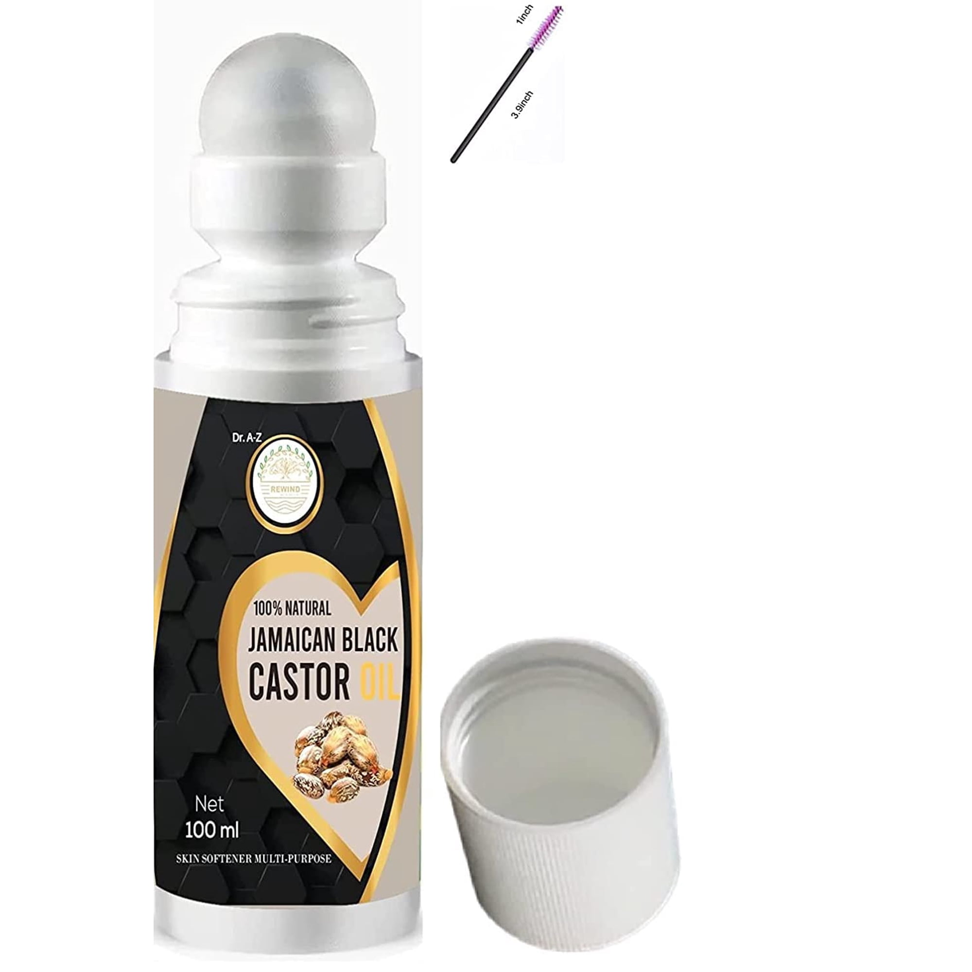 Black Castor Oil Roll On 90ml