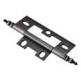 thumbnail image 5 of Hickory Hardware 2-1/2 Inch Self Mortise Hinge - Pair - Silver Medallion P8293-SM, 5 of 5
