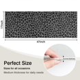 thumbnail image 5 of Black Leopard Print Kitchen Rug Mat,Kitchen Runner Rugs Non Skid Washable,Decorative Kitchen Floor Mats for Kitchen,Sink,Laundry,17"X47", 5 of 5