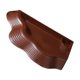 thumbnail image 5 of Piscina de baño para reptiles, plato de agua para tortugas, accesorio para anfibios, plato de remojo grande Marrón, 5 of 9