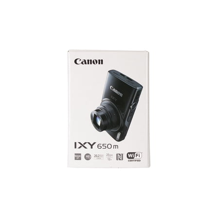 【送料無料】Canon キヤノン IXY650m ブラック コンパクトデジタルカメラ