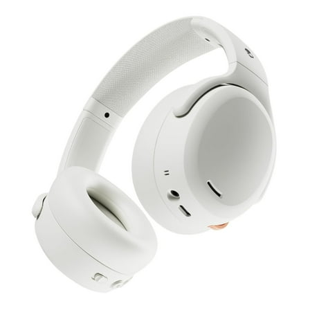 Skullcandy Crusher ANC 2 Sensory Bass Headphones with Active Noise Canceling (Bone Orange Glow)