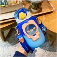 thumbnail image 1 of AMERTEER Bouteille d'Eau pour Enfants avec Paille Couvercle Rabattable Grande Capacité 720ml, 1 of 2