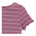 thumbnail image 3 of Playera George Talla 6 Manga Corta de Rayas Rosa Claro, 3 of 4