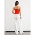 thumbnail image 4 of Strapless Crop Top, 4 of 5