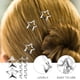 thumbnail image 2 of BRIGHTFUFU 20pcs clips de cabello estrella horquilla, 2 of 7