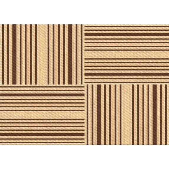 Ahgly Company Machine Washable Indoor Rectangle Transitional Red Area Rugs, 3' x 5'