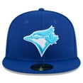 thumbnail image 2 of Men's New Era Royal Toronto Blue Jays 2024 Father's Day 59FIFTY Fitted Hat, 2 of 6