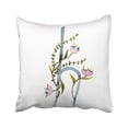 thumbnail image 1 of Funda de almohada ABPHQTO Colorido Abc Acuarela Mano Letra H en Blanco 45x45 cm, 1 of 2