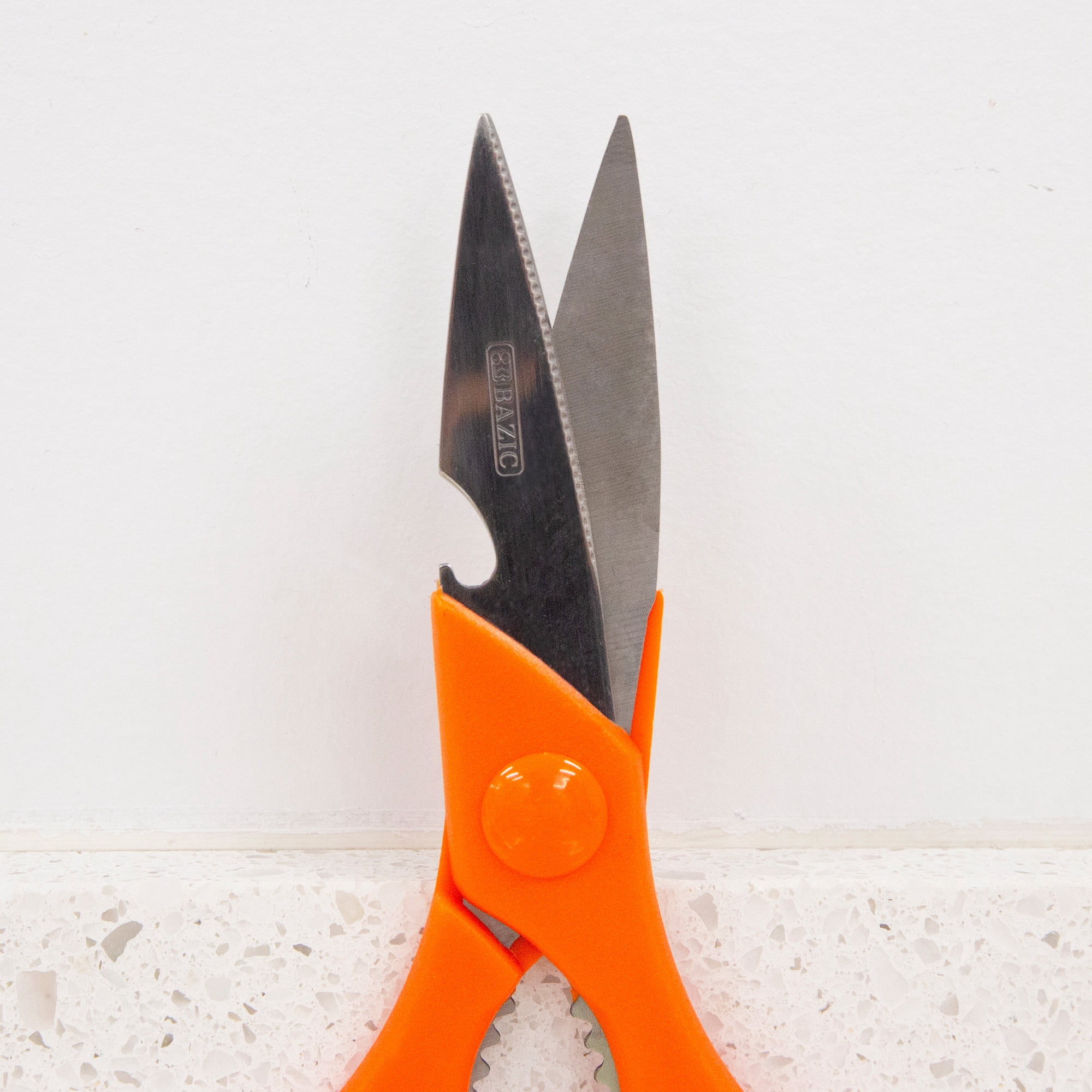 BAZIC 8" Kitchen Scissors Stainless Steel, Heavy Duty Shears, 24-Pack