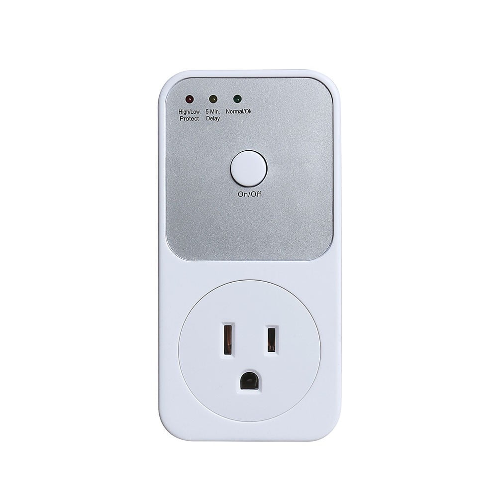 1PC Multi-func Refrigerator Voltage Protector Socket Switch Automatic Power Surge ProtectionWashing Refrigerator Protect 110V