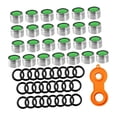 thumbnail image 4 of 25 piezas de accesorios para filtro de agua de fregadero. Purificador de agua resistente con llave inglesa. Filtración para grifo de cocina., 4 of 8
