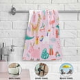 thumbnail image 4 of Christmas Cute Animals Hand Towels 2 PCS, Kitchen Towel Ultra Soft and Highly Absorbent,Decorative Fingertip Face Towel for Bathroom Hotel, 28.3"x 14.4", 4 of 5