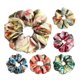 thumbnail image 2 of 6PCS Floral Hair Ties Tropical Plant Pattern Scrunchies for Women Ponytail Holders Stylish Hair Accessories for Daily and Vacation Use, 2 of 4