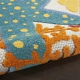 thumbnail image 6 of 6â€™ x 9' Multicolor Indoor Outdoor Area Rug, 6 of 7