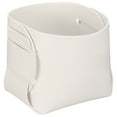 thumbnail image 1 of Organizador de Bandeja de Valet, Caja de Almacenamiento de Escritorio de Cuero PU, Bandeja de Vanity Catchall (Blanco), 1 of 7