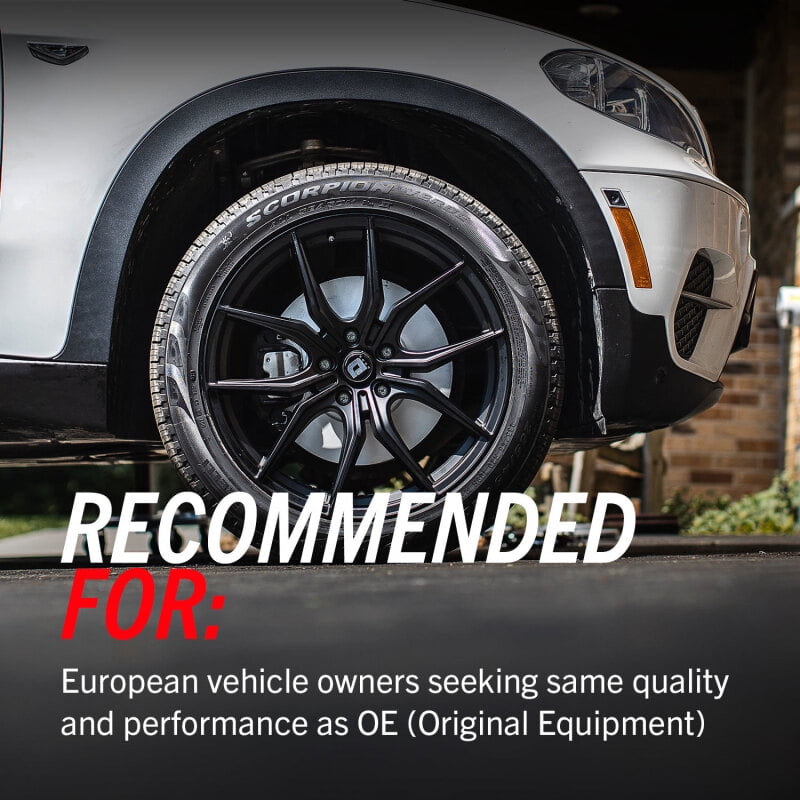Genuine Geomet Coated Rotors, ECE-R90 Brake Pads + Hardware Kit