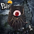 thumbnail image 3 of Timbre de halloween timbre de globo ocular decoraciones de fiesta de halloween timbre de halloween timbre de araña de globo ocular embrujado con luz y sonidos espeluznantes casa ANGGREK Otros, 3 of 8