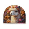 thumbnail image 2 of Dailycode 2 Pack Napkin Holder for Table Acrylic Kitchen Paper Tissue Dispenser, Alpaca in Flowers, 2 of 9