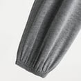 thumbnail image 5 of cfhntfmh Mens Jogger Pajama Pants Casual Comfy Lightweight Lounge Pants Drawstring Loose Soft Pants Sleepwear (Dark Gray,4X-Large), 5 of 6
