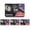 B, variant on Gallickan Under USA Flag Credit Card Sticker, 2pcs Set A, Waterproof Vinyl for Standard CR80 Cards, 2pcs