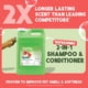 thumbnail image 2 of Champú y acondicionador para perros TropicLean Sandía de 2.5 galones, 2 of 7