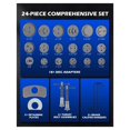 thumbnail image 2 of 24Pcs Universal Disc Brake Caliper Tool Piston Pad Wind Back Hand Kit W/ Hooks Compressor Tool Kit Heavy Duty Wind Back Set ,Easy to Operate, 2 of 5