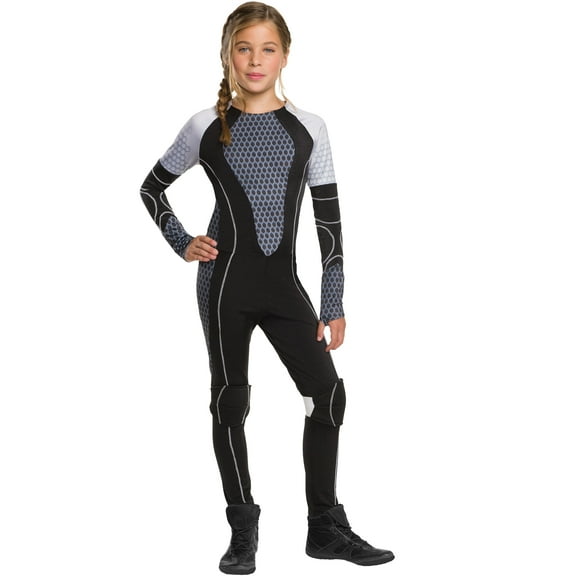 The Hunger Games: Catching Fire Katniss Everdeen Costume for Teens by Rubies, Women's Medium