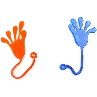 12pcs Gumball Machine for Kids Sticky Flying Toys Sticky Wall Hammer Climbing Toys Nostalgia Gifts Kidult Toys Sticky Hands Party Favors for Kids Sticky Hands for Kids Filler Bulk